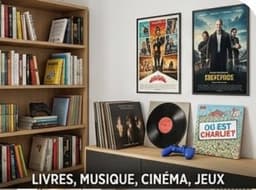 Livres, Musiques, Cinéma, Jeux